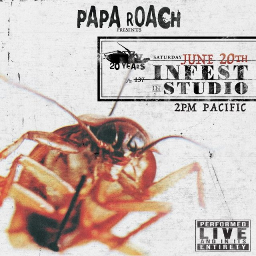 Watch PAPA ROACH Perform 'Between Angels & Insects' As Part Of 'Infest In-Studio' Event